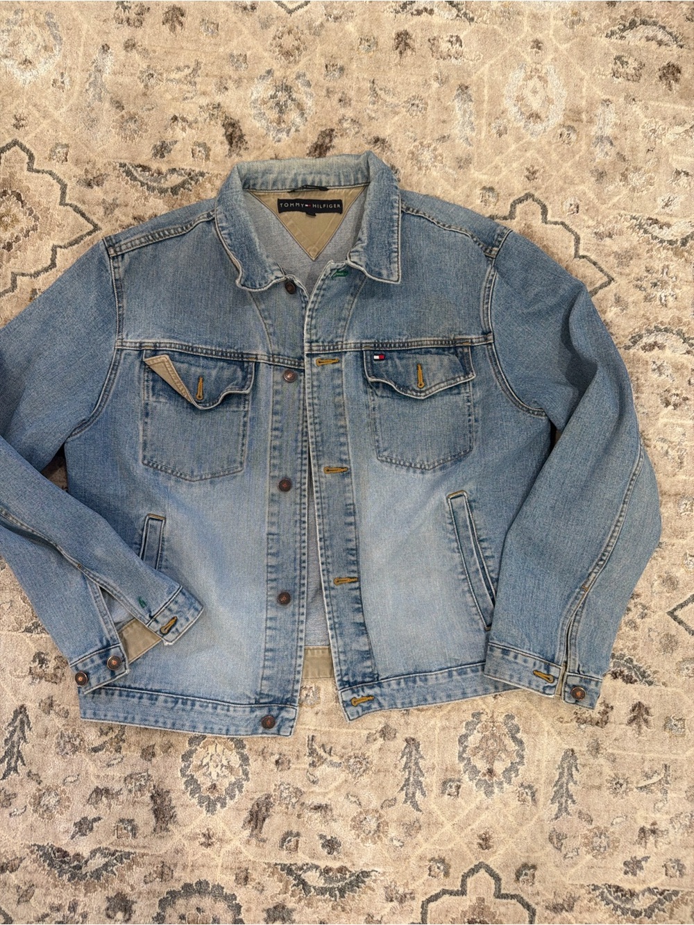 Tommy Hilfiger Light Blue Denim Trucker Jacket